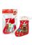 949387 Trendhaus Wonderland Weihnachts-Socke Nikolaus Stiefel Bastelset 23cm