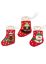 949387 Trendhaus Wonderland Weihnachts-Socke Nikolaus Stiefel Bastelset 23cm