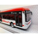 32102 Bburago 1:43 City Bus rot 19 cm