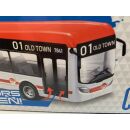 32102 Bburago 1:43 City Bus rot 19 cm