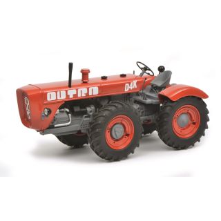 450897300 Schuco 1:32 Dutra D4K rot allradgetriebener Traktor