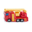 1080 SIKU Scania Feuerwehr Hubrettungsbühne rot/gelb