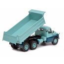 450375500 Schuco 1:43 Tatra T138 Muldenkipper türkis...