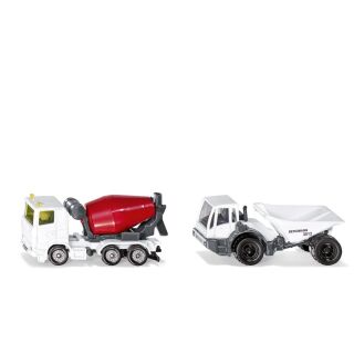 1692 Siku Baustellen Set Betonmischer und Dumper