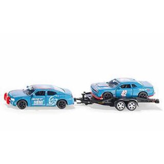 2565 Siku 1:55 Dodge Charger mit Dodge Challenger SRT Racing