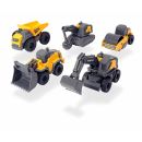 203722008 Dickie Toys Volvo Micro Workers 5-er Set Bagger...