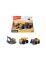 203722009 Dickie Volvo Micro Builders 3er Set