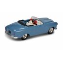 421436610 Solido 1:43 Peugoet 403 Cabrio blau