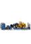 1790 Siku 1:87 MAN LKW Tieflander mit JCB Radlader