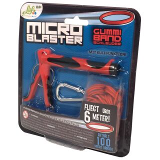 15056 Leif Micro Blaster Gummiband Schleuder Gummi Band Kugelschreiber