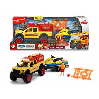 203837008 Dickie Beach Rescue Set Ford Geländewagen