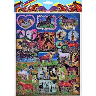 Postler Pferde Aufkleber Horses Sticker
