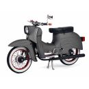 450663700 Schuco 1:10 Simson Schwalbe KR51/1 Mattgrau
