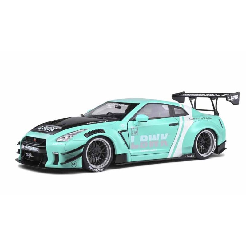 Siku R35 421188500 Solido 1:18 Nissan GTR R35 grün - siku schuco minichamps mo ...
