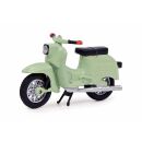 450380200 Schuco 1:43 3er-Set Schwalbe, Simson S51, Roller GS Motorrädern