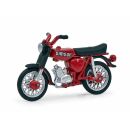 450380200 Schuco 1:43 3er-Set Schwalbe, Simson S51, Roller GS Motorrädern