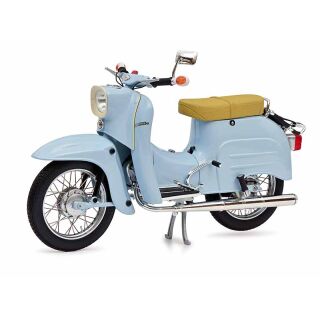 450663100 Schuco 1:10 Simson Schwalbe KR51/1 hellblau