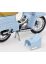 450663100 Schuco 1:10 Simson Schwalbe KR51/1 hellblau
