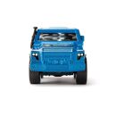 1926 Siku 1:50 Geldtransporter Global Security metallic  blau