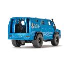 1926 Siku 1:50 Geldtransporter Global Security metallic  blau