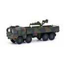 452658500 Schuco 1:87 MAN 10t GL flecktarn mit Kran...