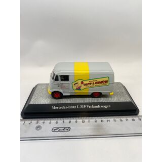 11030 Premium ClassiXXs 1:43 MB L319 Verkaufswagen mit Markise Obst und Gemüsehandel Oskar Knolle