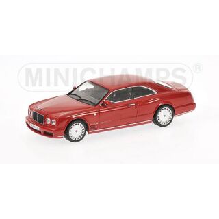 436139622 Minichamps 1:43 Bentley Brooklands 2007 red K