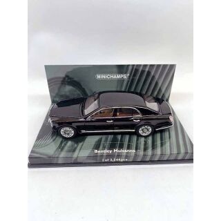 436139901 Minichamps 1:43 Bentley MULSANNE 2010 Black METALLIC K