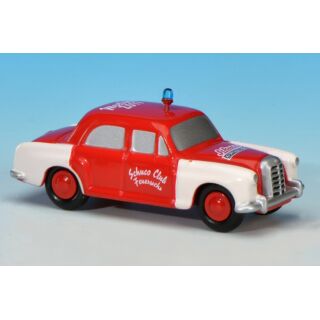 450165501 Schuco Piccolo Mercedes-Benz 180 Ponton Club Feuerwehr - Meeting 2011