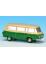 05346 Schuco Piccolo Barkas B1000 Bus Grün Beige