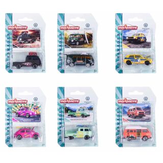 212055004 Majorette 1:64 VW The Originals Premium Cars