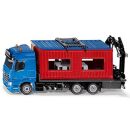 3556 Siku 1:50 Mercedes Benz Arocs mit Baucontainer