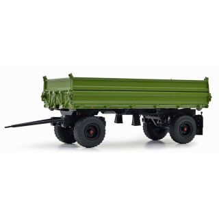 450783100 Schuco 1:32 Fortschritt HW 80 HA Anhänger grün