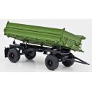 450783100 Schuco 1:32 Fortschritt HW 80 HA Anhänger grün