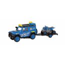 Dickie 1:43 Mercedes Zetros Rallye Explorer Team blau...