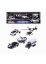 2120531800 Majorette Police Force 4 Pieces Giftpack