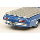 450253800 Schuco 1:43 Mercedes Benz Renntransporter blau