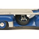 450253800 Schuco 1:43 Mercedes Benz Renntransporter blau