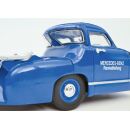 450253800 Schuco 1:43 Mercedes Benz Renntransporter blau