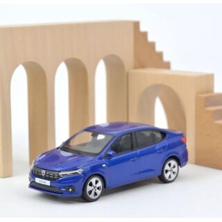 509042 Norev 1:43 Dacia Logan 2021 Iron Blau