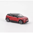 517921 Norev 1:43 Renault Megane E-Tech 100% Elektrisch 2022 DeZir-Rot und Schwarz