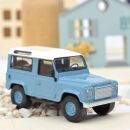 845107 Norev 1:43 Land Rover Defender 1995 Blau und...