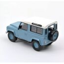 845107 Norev 1:43 Land Rover Defender 1995 Blau und Weiß Jet-car