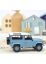 845107 Norev 1:43 Land Rover Defender 1995 Blau und Weiß Jet-car