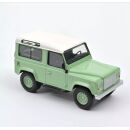 845106 Norev 1:43 Land Rover Defender 1995 Grün und Weiß Jet-car