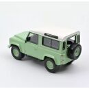 845106 Norev 1:43 Land Rover Defender 1995 Grün und Weiß Jet-car