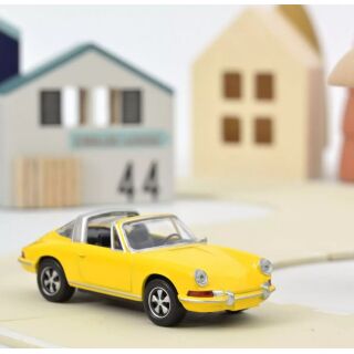 750042 Norev 1:43 Porsche 911 Targa 1969 Signalgelb Jet-car