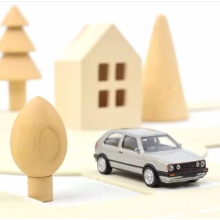 840066 Norev 1:43 Volkswagen Golf GTI G60 1990 Silber Jet-car