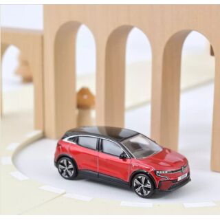 310928 Norev 1:64 Renault Megane E-Tech 100% Elektrisch 2022 DeZir-Rot und Schwarz