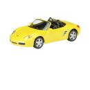 25466 Schuco 1:87 Porsche Boxster S gelb